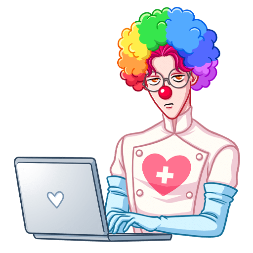 Доктор Валентайн Стикеры ВК