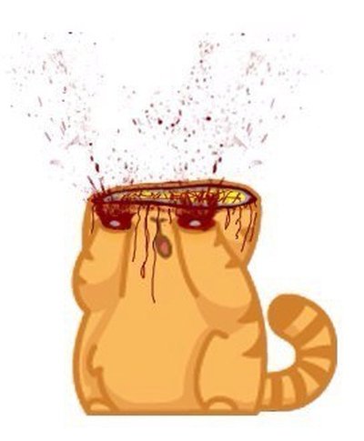 Стикер персик прикол