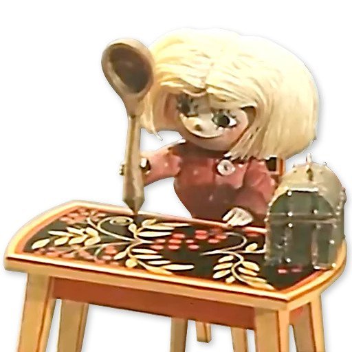 Кузьма на прозрачном фоне