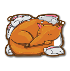 Стикеры Лисичка