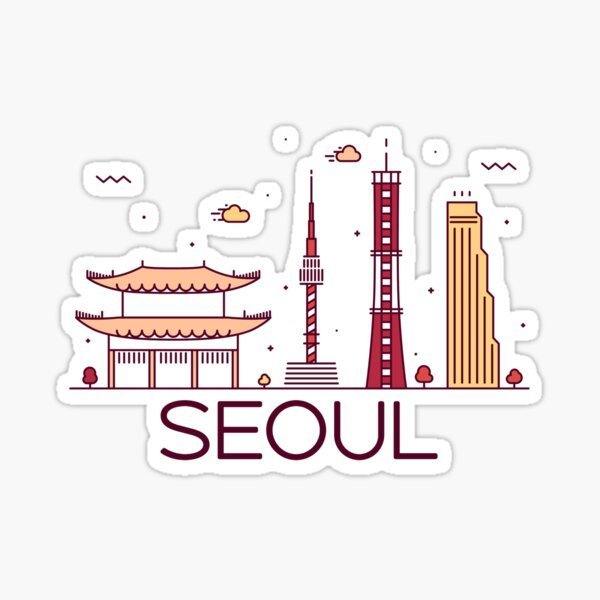Южная Корея Стикеры