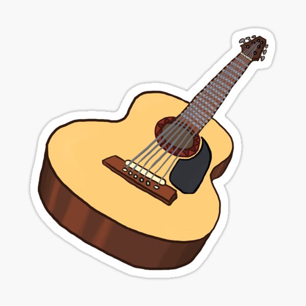 Стикеры на гитару