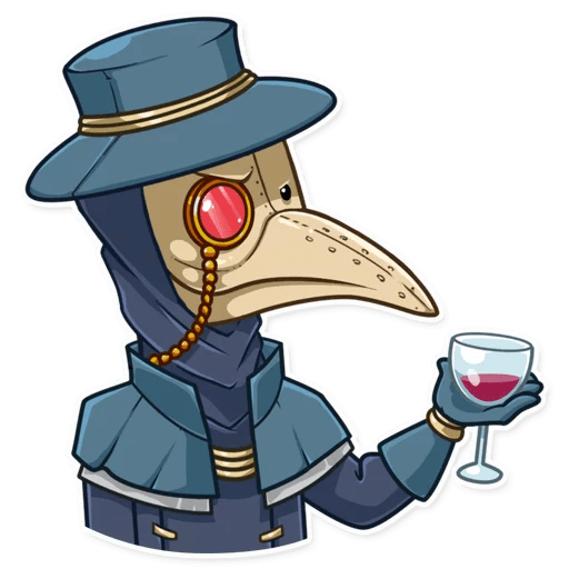 Чумной доктор телеграмм