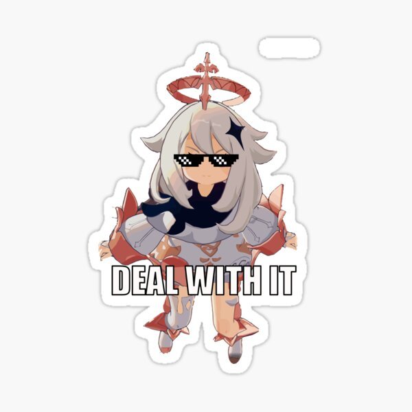 Наклейки Геншин Импакт Венти