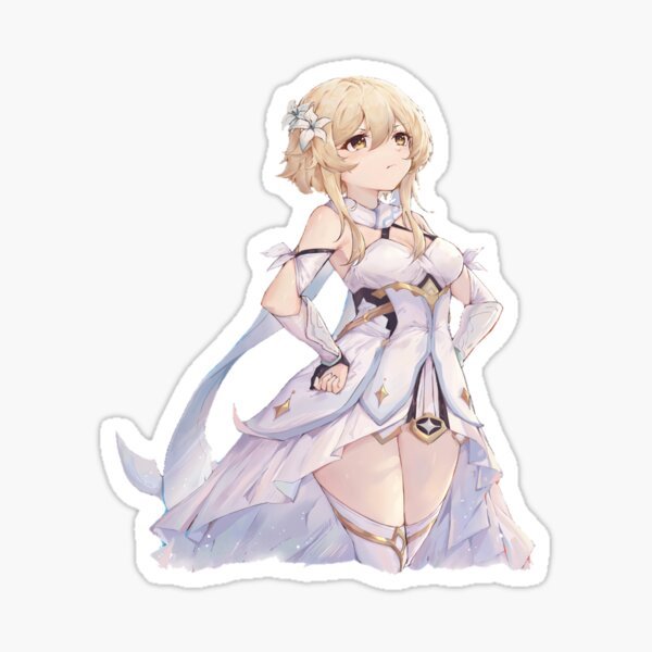 Стикеры Геншин Импакт Сяо