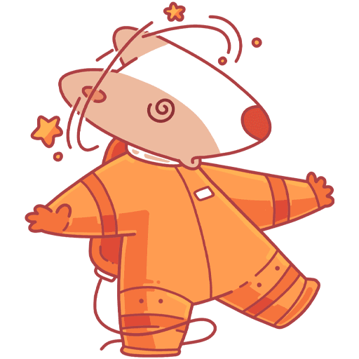 Белка и стрелка Стикеры ВК