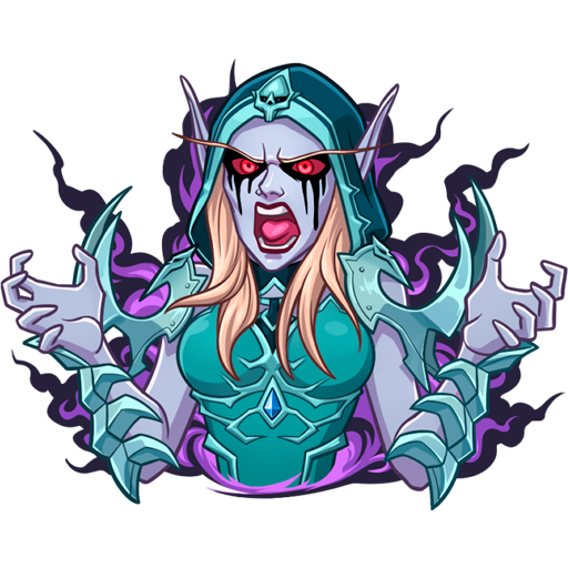 Наклейка World of Warcraft