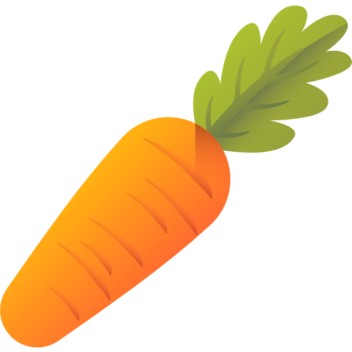 Морковка с табличкой