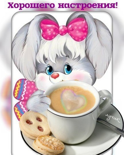 Стикеры с добрым утром забавные