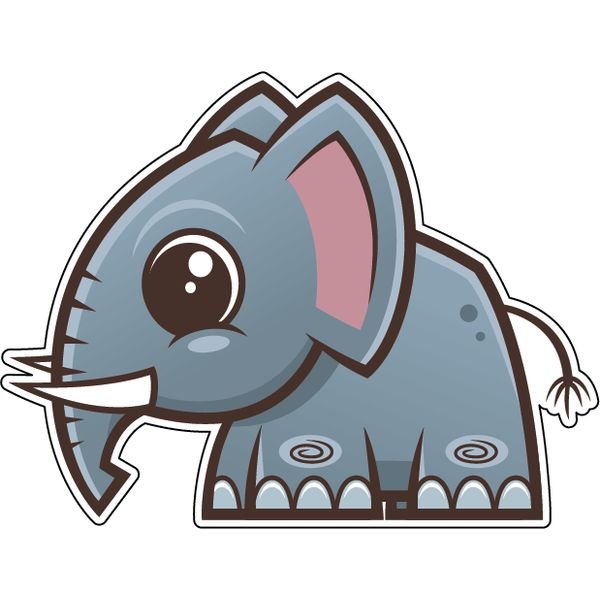 Стикеры Слоненок