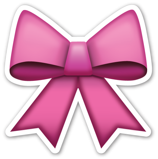 Смайлик с бантиком