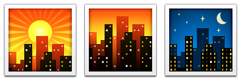 ЭМОДЖИ ночь