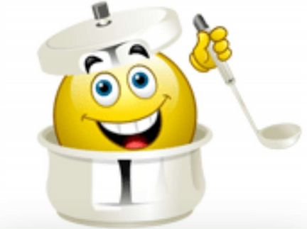 Смайлик с ложкой