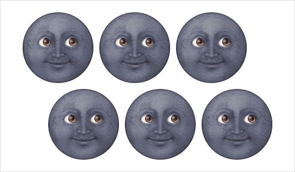 Эмодзи Луна