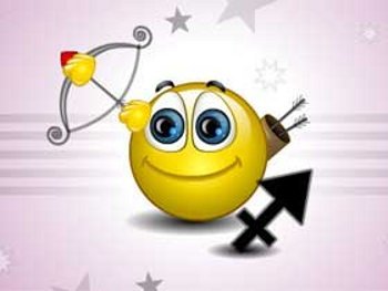 Стрелец знак зодиака Смайли