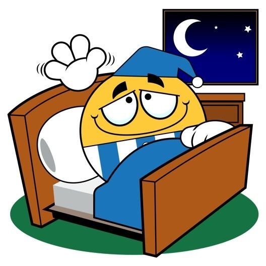 Смайлик сплю засыпаю