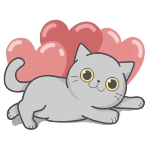 Фулмун кот Стикеры