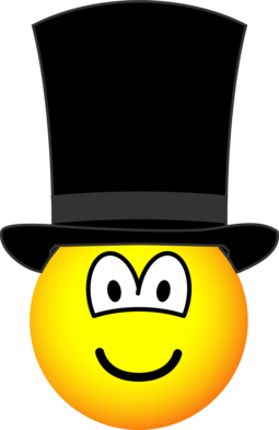 Смайлик джентльмен