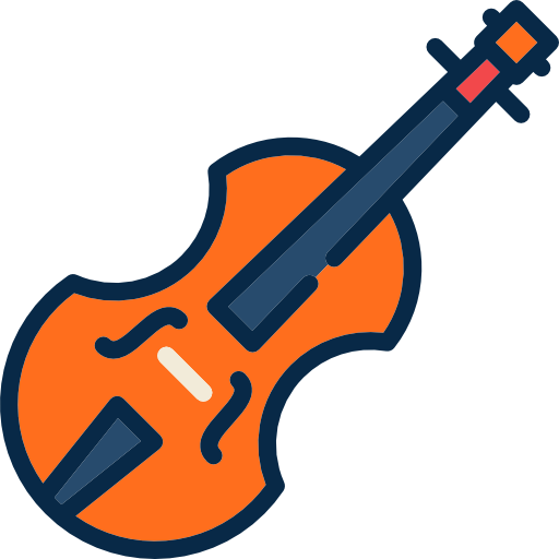 Скрипка инструмент иконка