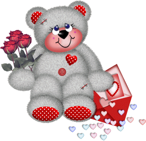 Мишка анимированный