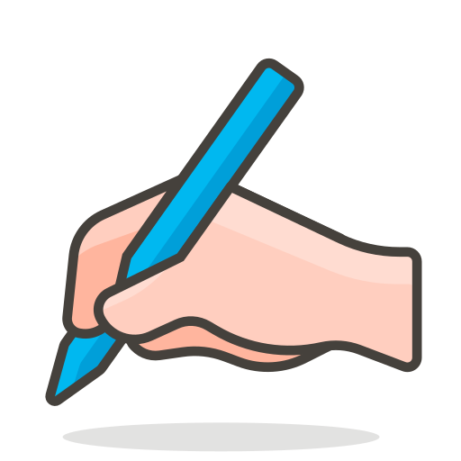 Иконка карандаш и бумага