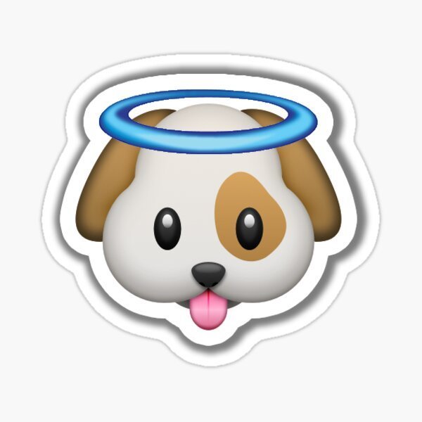 Эмодзи собачка