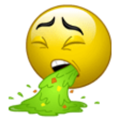 Смайлик тошнит