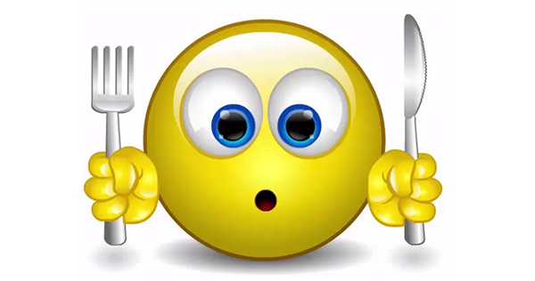 Голодный смайлик