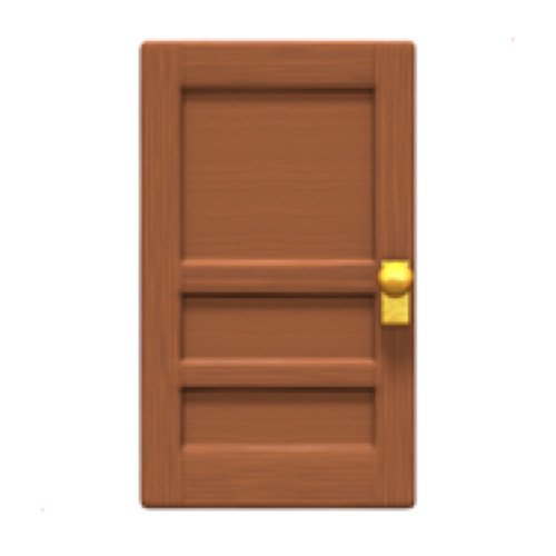 Смайлик эмодзи дверь