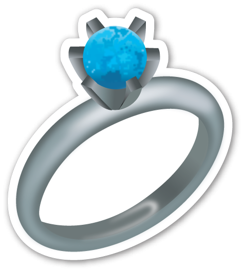 Эмодзи кольцо