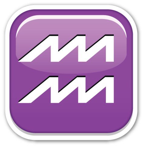 Водолей знак зодиака ЭМОДЖИ