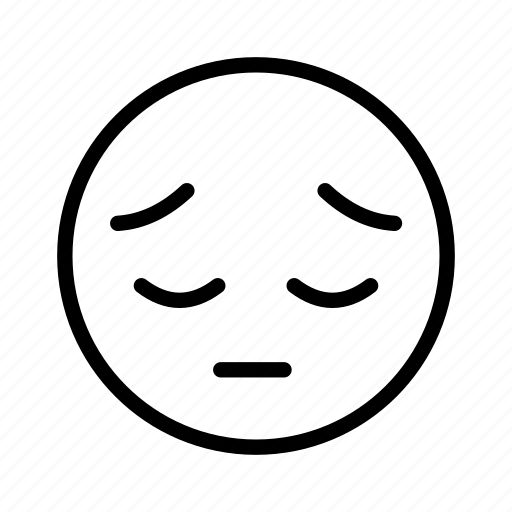 Грустный смайлик