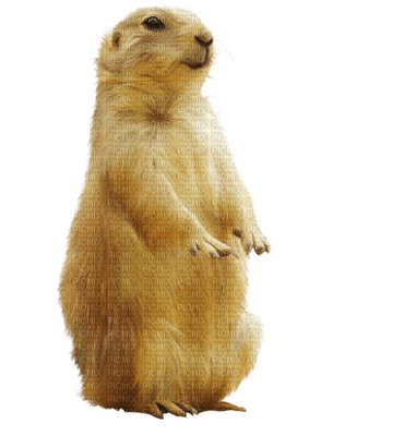 Суслик на белом фоне