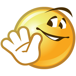 Знак приветствия смайлик