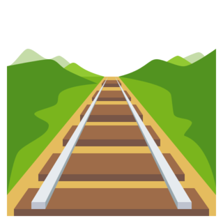 Эмодзи железная дорога