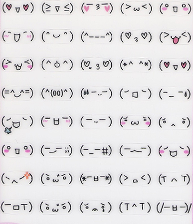 Японские смайлы