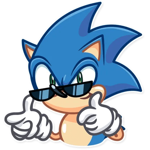 Соник Стикеры телеграм