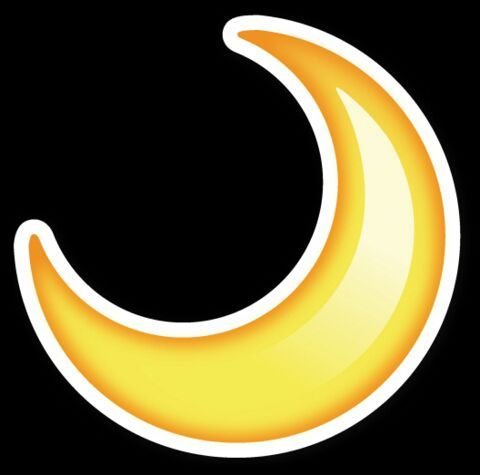 Смайлик месяц