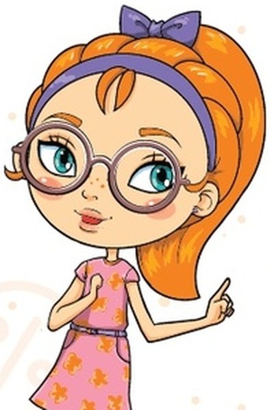 Девочка Воображуля рисунок