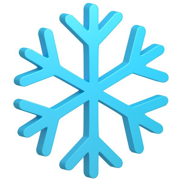 Эмодзи Снежинка