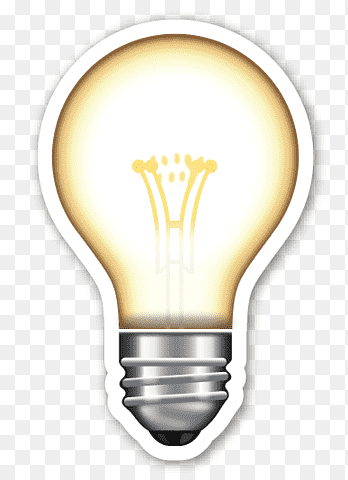 ЭМОДЖИ лампочка