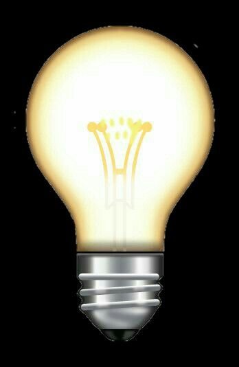 Эмодзи лампочка айфон