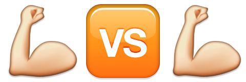 Эмодзи сила на прозрачном фоне