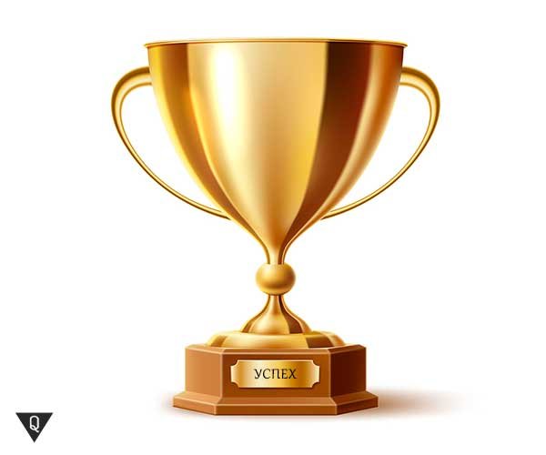 Золотой Кубок вектор