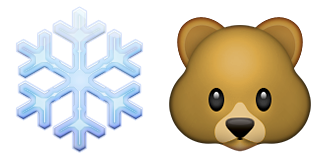 ЭМОДЖИ Медвежонок