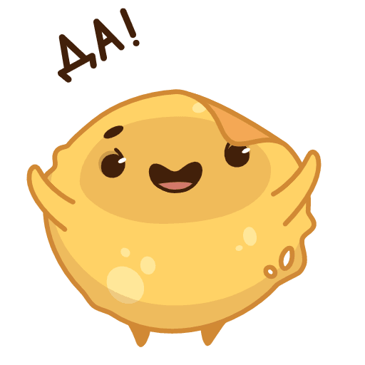 Блинчики Сметанка Стикеры