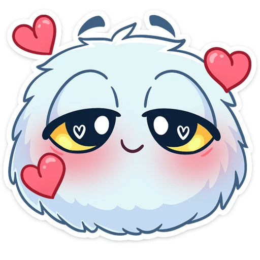 Стикеры Пушистик