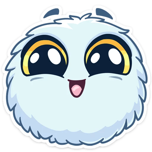 Стикеры Пушистик