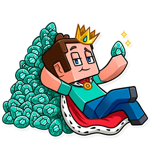 Наклейки из МАЙНКРАФТА