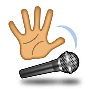 Эмодзи микрофон